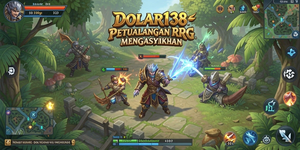 Tampilan gameplay RPG yang menakjubkan di DOLAR138.