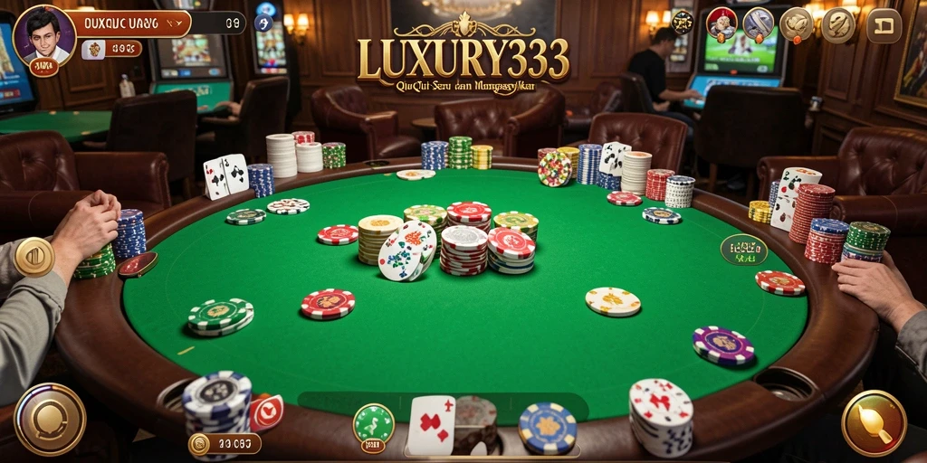 Tangkapan layar gameplay QiuQiu di LUXURY333.