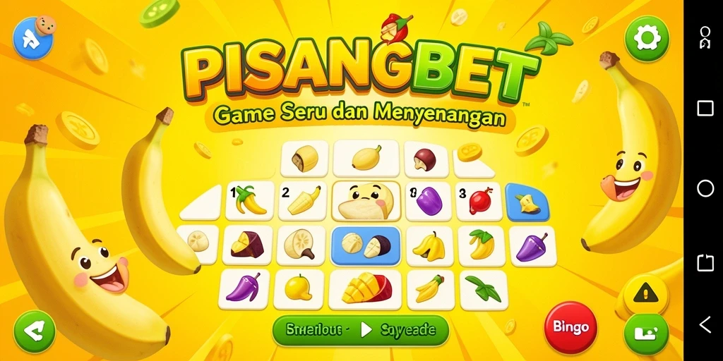 Tampilan gameplay seru di PISANGBET dengan banyak aksi Bingo.
