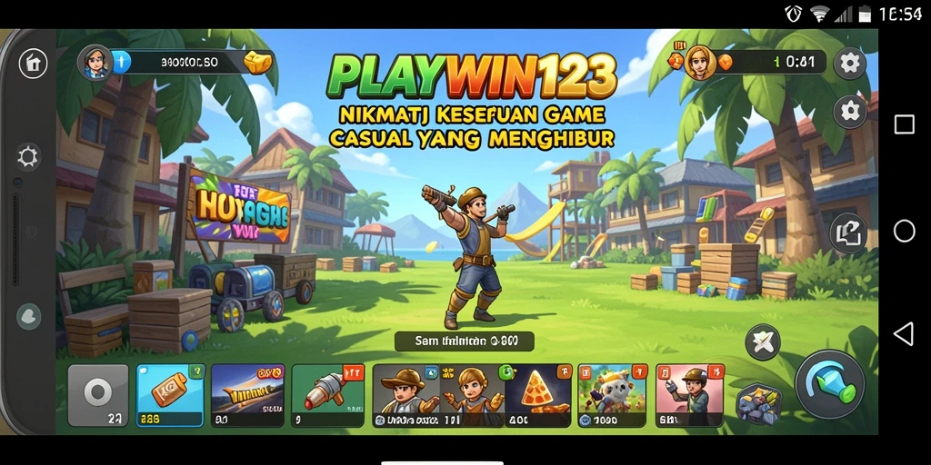 Gameplay PLAYWIN123 yang seru dan mengasyikkan.