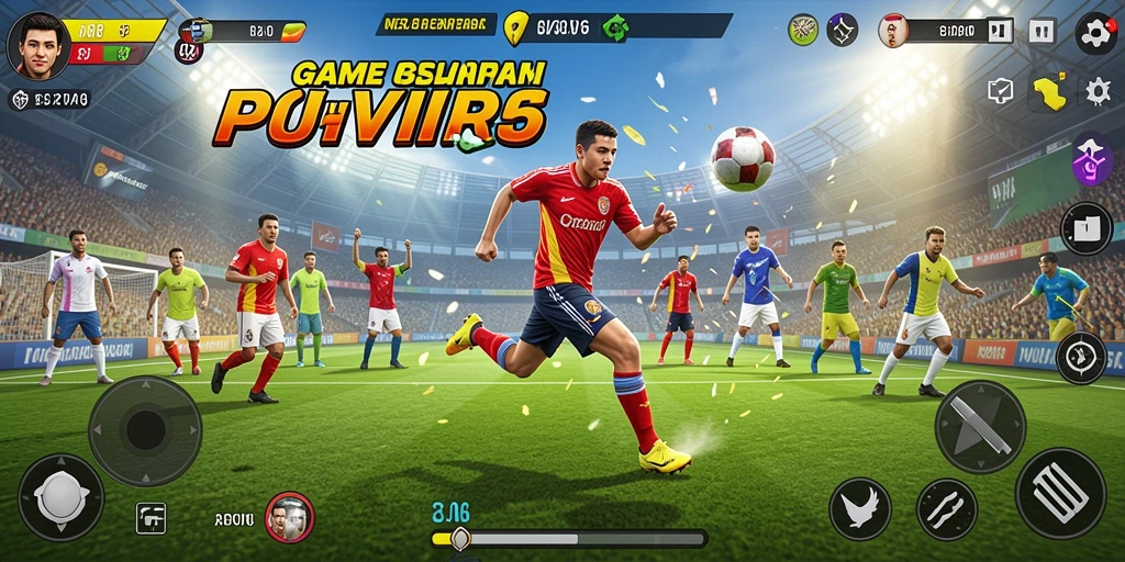Tampilan gameplay seru RPVIP5 yang menguji keterampilan olahraga.