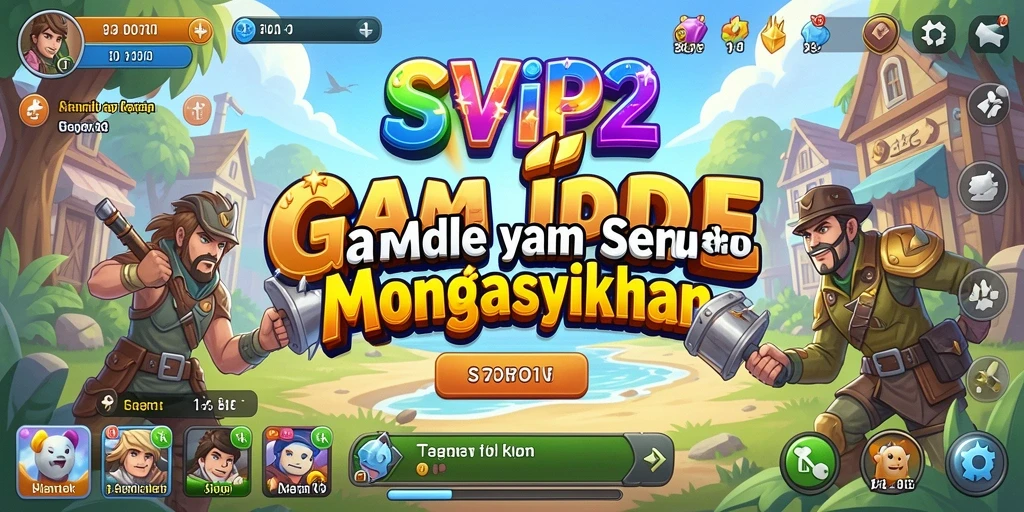 Tangkapan layar gameplay SVIP2 yang menunjukkan aksi Idle yang mengasyikkan.