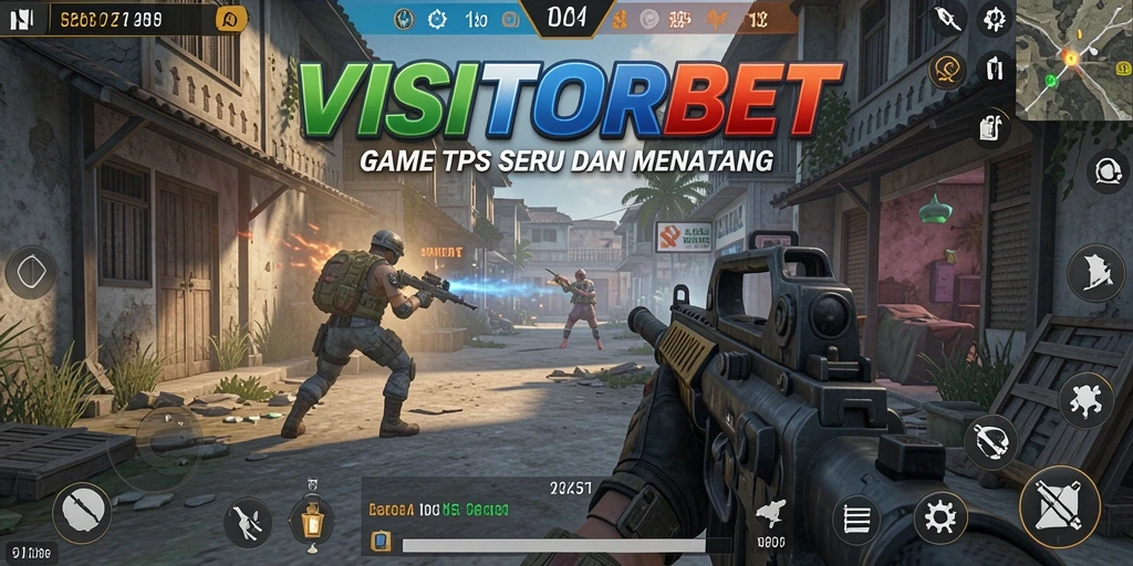 Tampilan gameplay seru dari VISITORBET yang memukau.