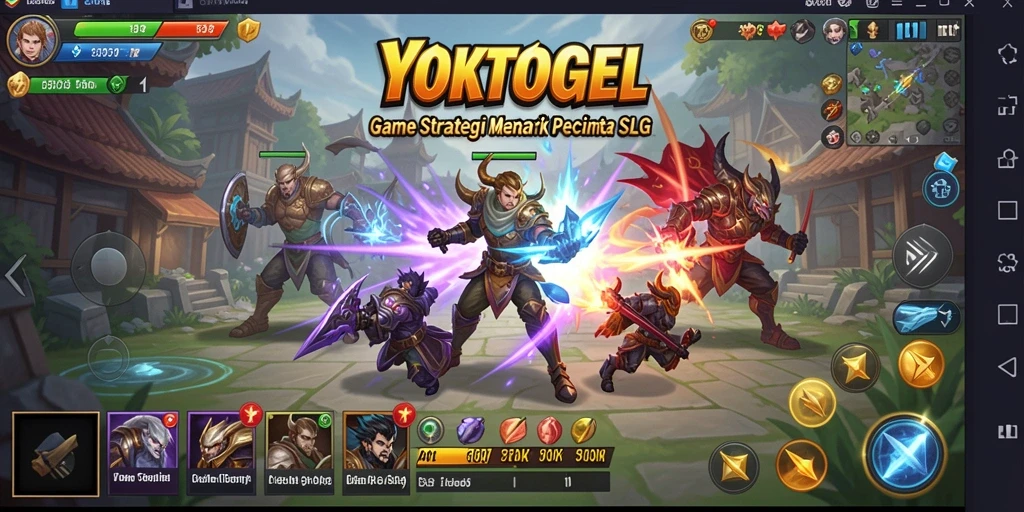 Tampilan gameplay menarik dari YOKTOGEL dengan strategi cerdas.